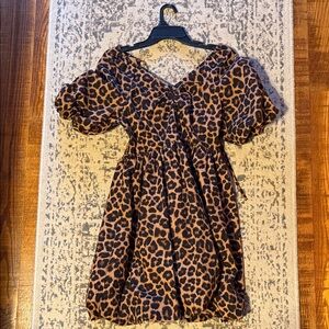 Leopard Print dress